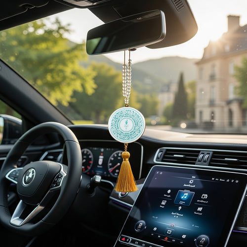 1 Car hanging picture of Mawlana Hazar Imam