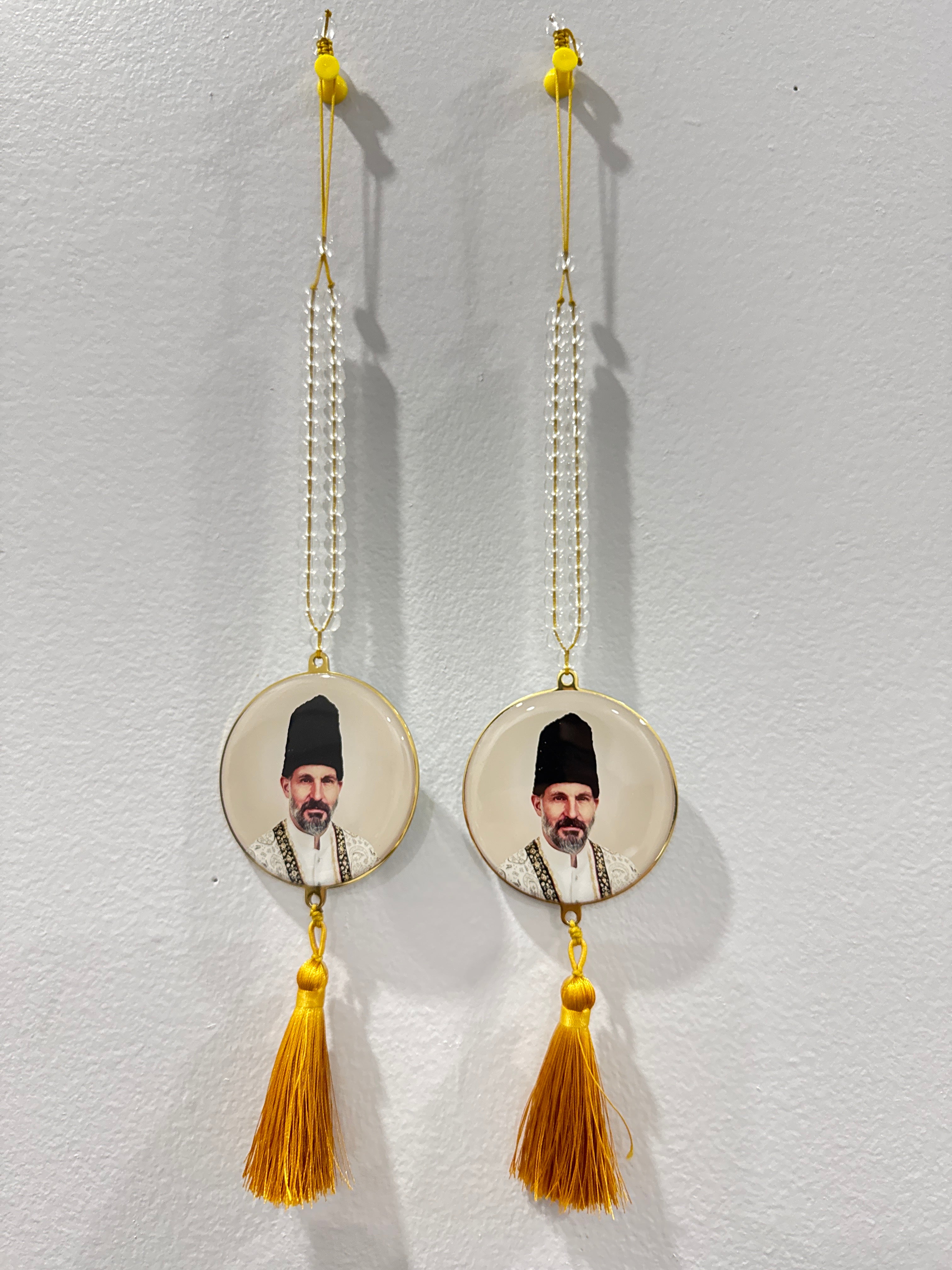 2 Car hanging picture of Mawlana Hazar Imam