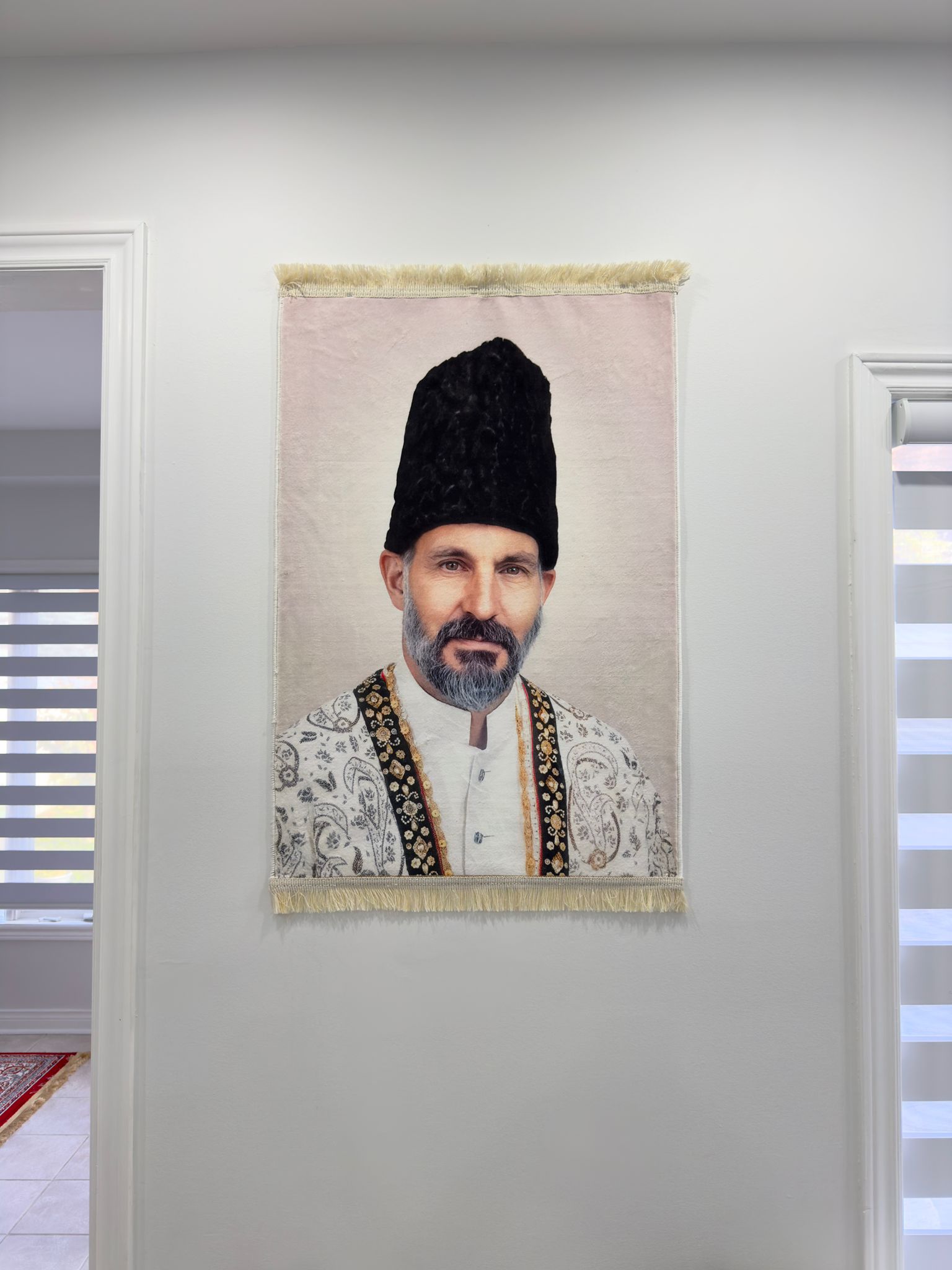 Maulana Hazir Imam Portrait Carpet