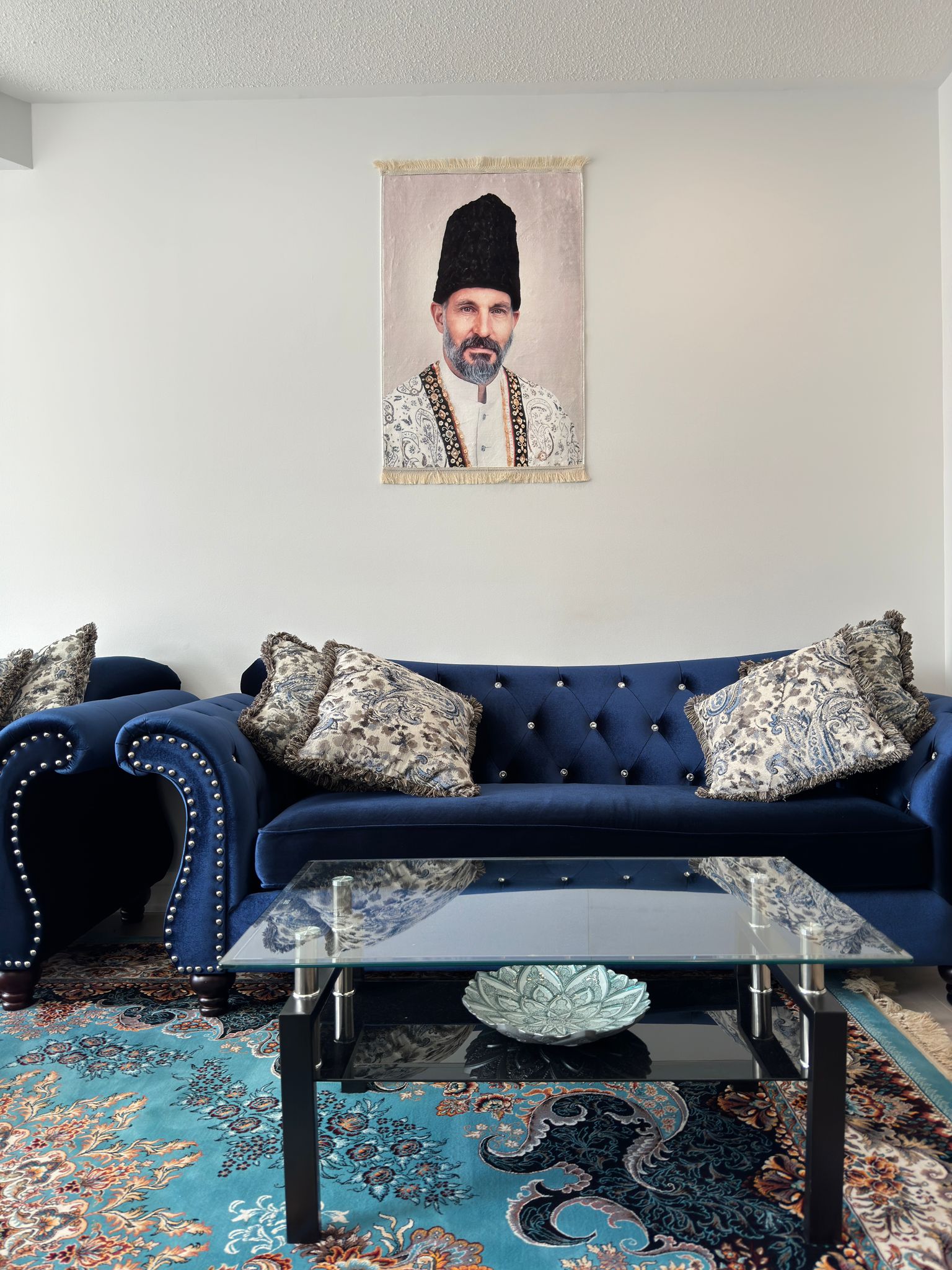 Maulana Hazir Imam Portrait Carpet
