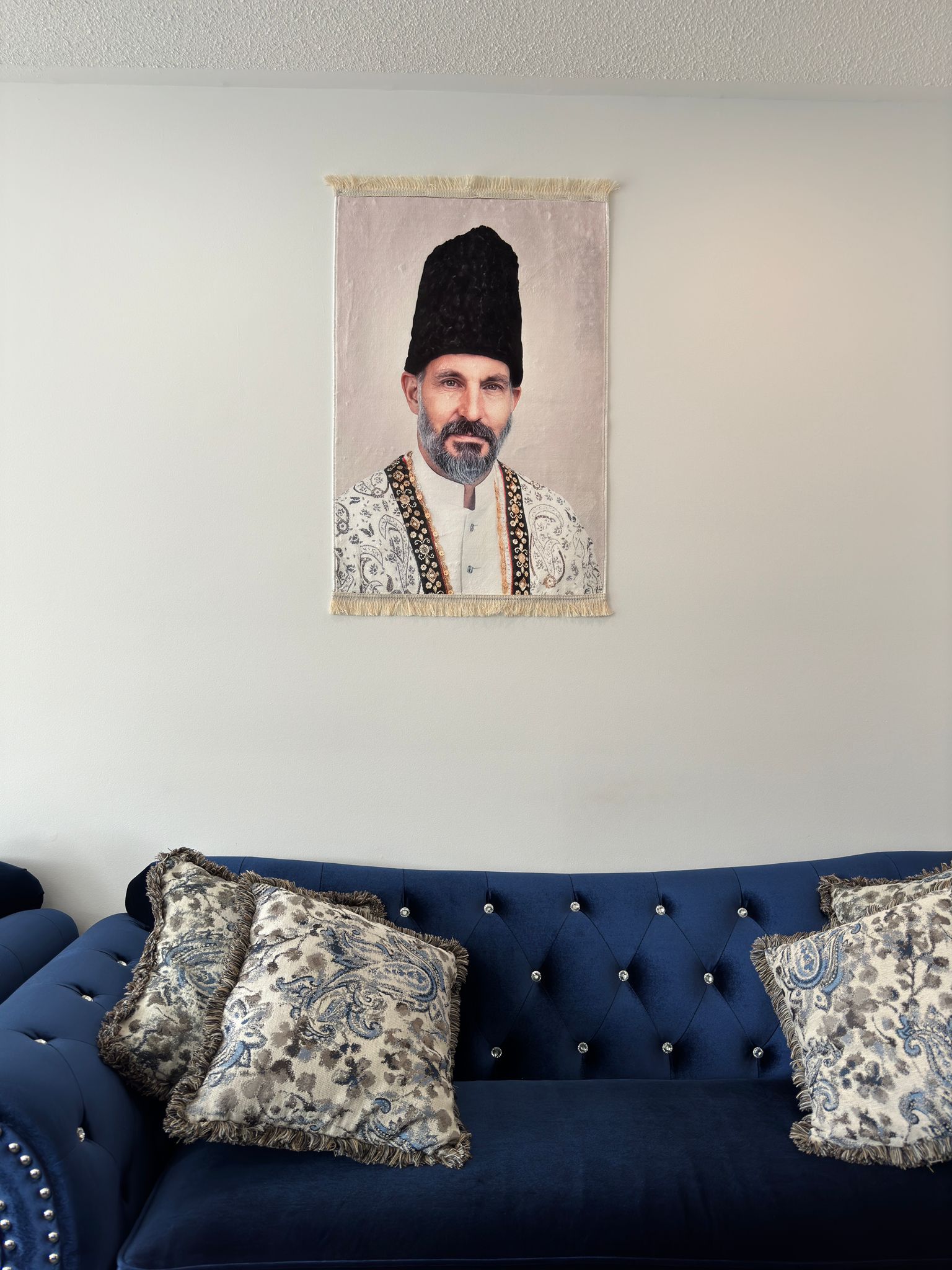 Maulana Hazir Imam Portrait Carpet