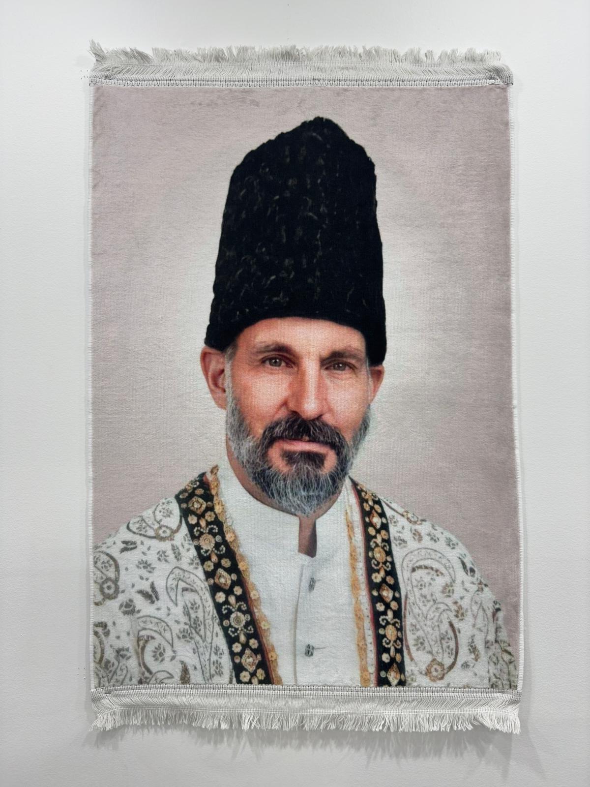 Maulana Hazir Imam Portrait Carpet